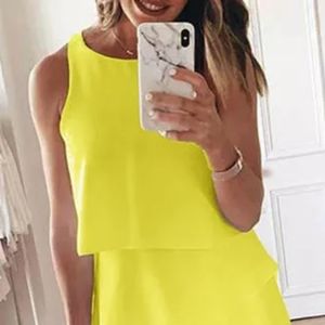Romper Yellow